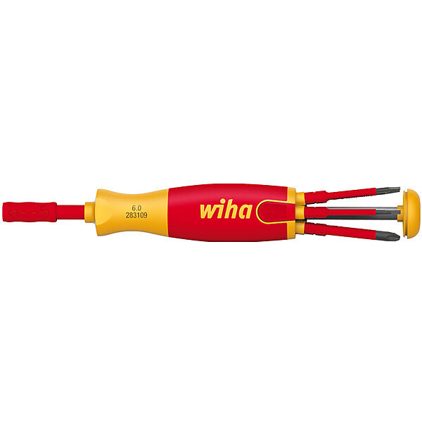Wiha Magazin-Bithalter LiftUp mit 6 slimBits SB 2831-09021